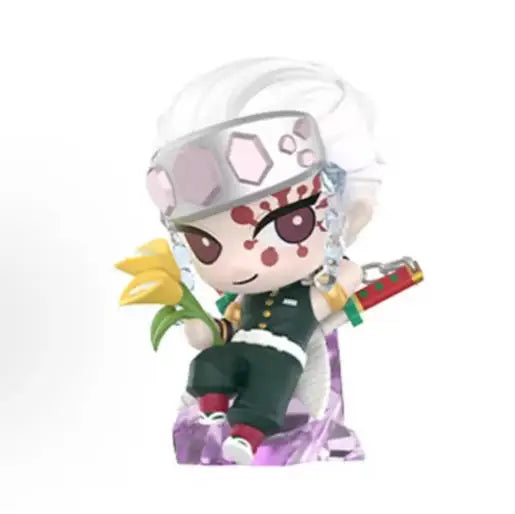 HOT Demon Slayer Anime Figure Set Q Version PVC Collectible Model Toy for Kids Adults Anime Fans Gift