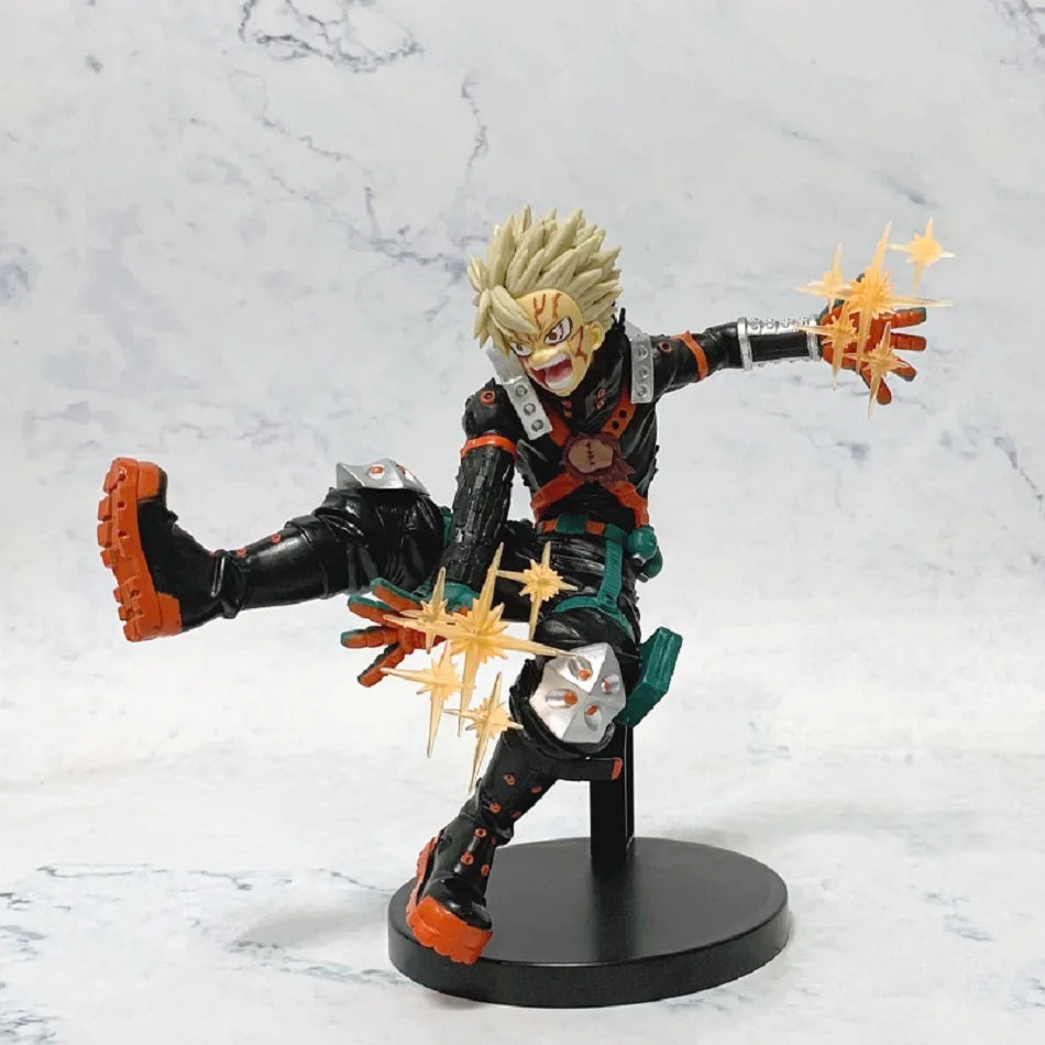 20cm Boku no Hero Academia Anime Figures Toga Himiko Bakugou Katsuki Action Figure My Hero Academia Model PVC Statue  Toys Gifts