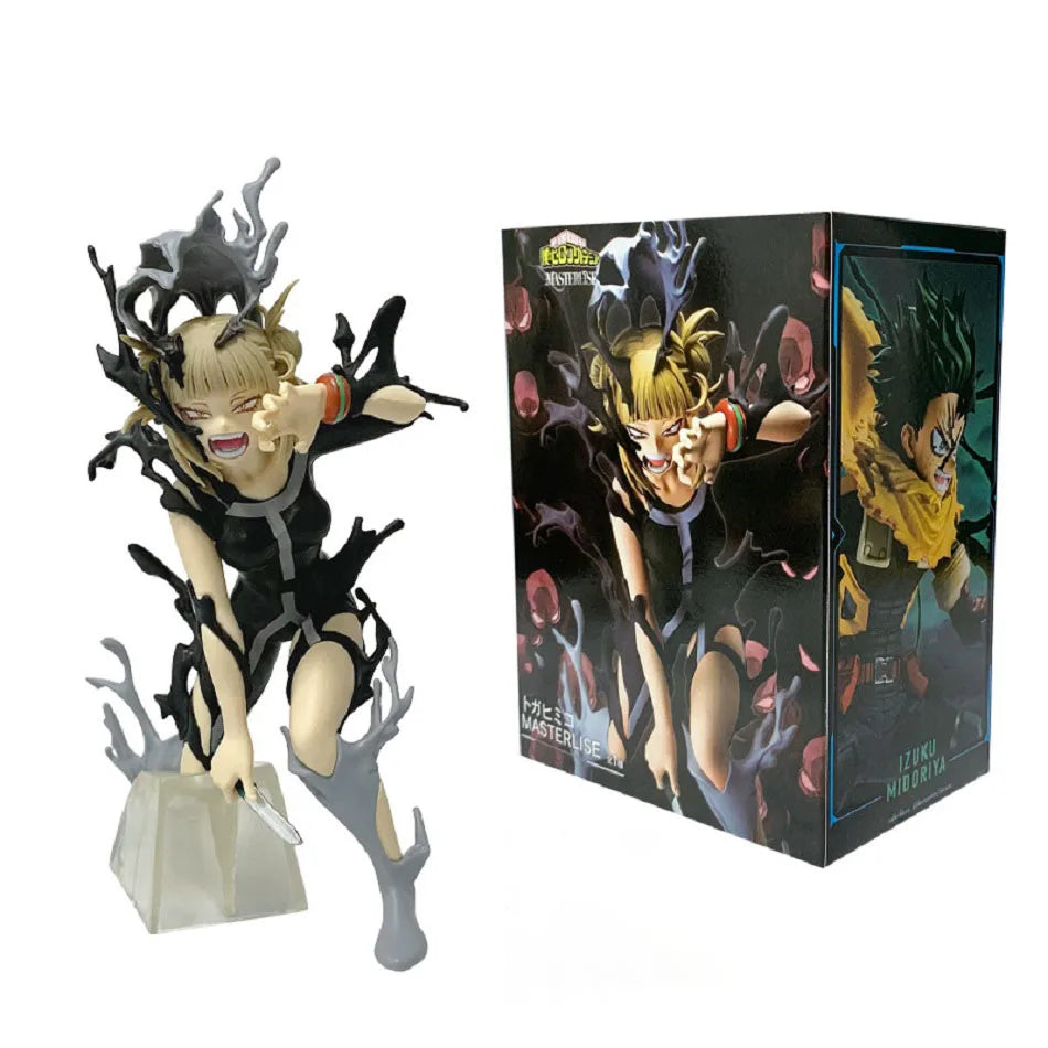 20cm Boku no Hero Academia Anime Figures Toga Himiko Bakugou Katsuki Action Figure My Hero Academia Model PVC Statue  Toys Gifts