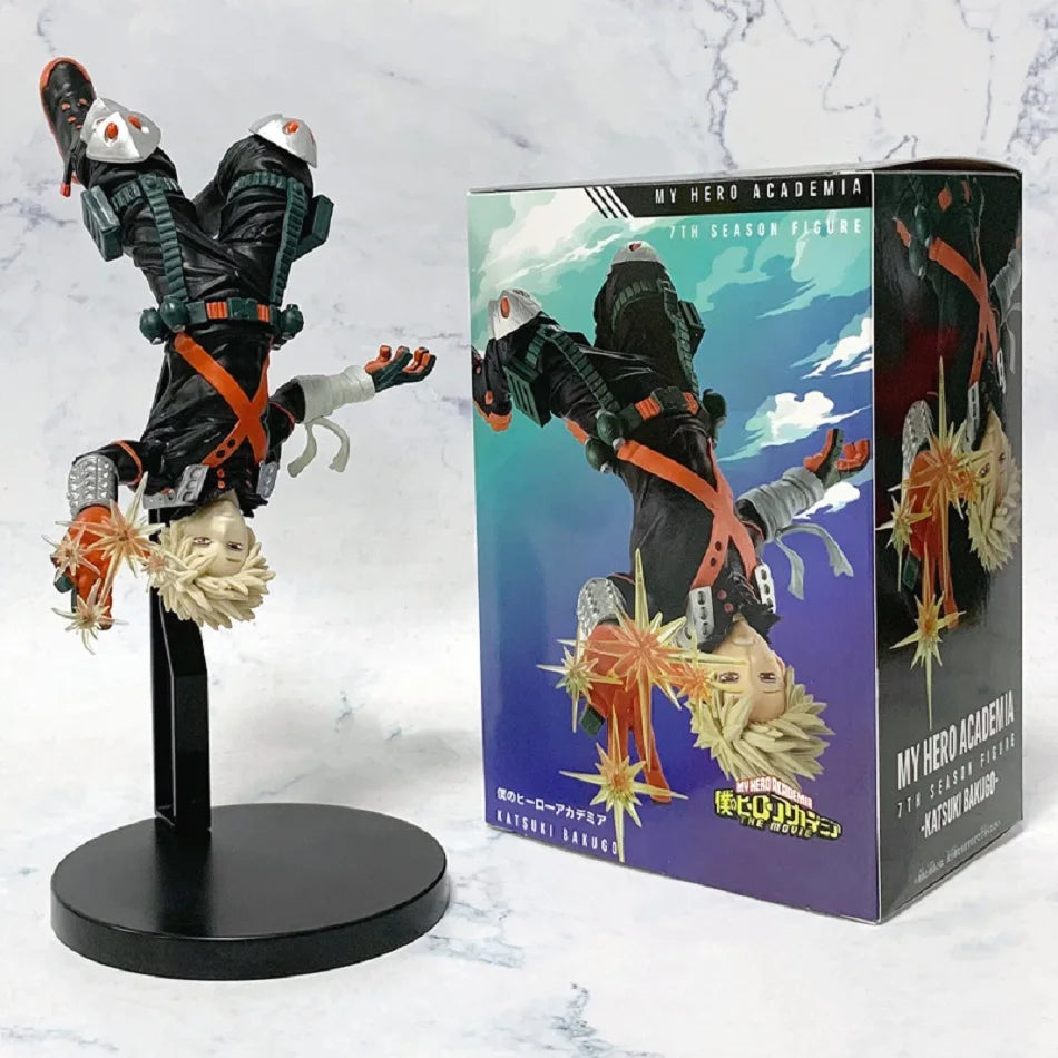 20cm Boku no Hero Academia Anime Figures Toga Himiko Bakugou Katsuki Action Figure My Hero Academia Model PVC Statue  Toys Gifts