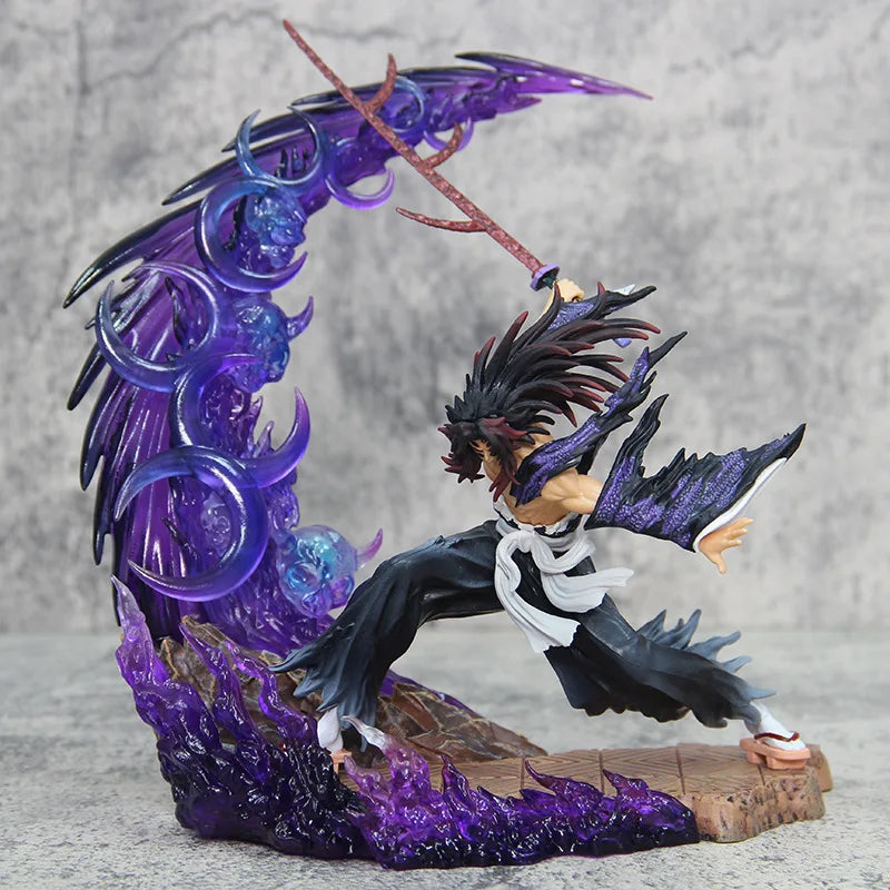 Demon Slayer Anime Figures Tsugikuni Yoriichi Action Figure With Light Pvc Statue Figurine Model Doll Toys Valentine's Day Gift