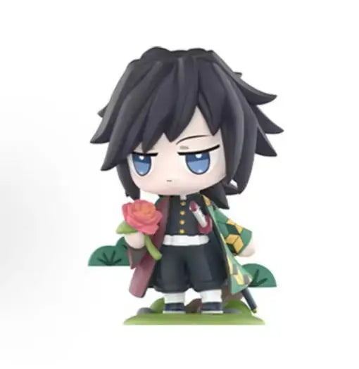 HOT Demon Slayer Anime Figure Set Q Version PVC Collectible Model Toy for Kids Adults Anime Fans Gift